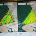 IPad fieldview comparaison carte rendement - Crédit photo  @remdumdum