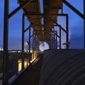 Passerelle, silo, stockage, Rhin, logistique - Crédit photo   @Barjotnicolas