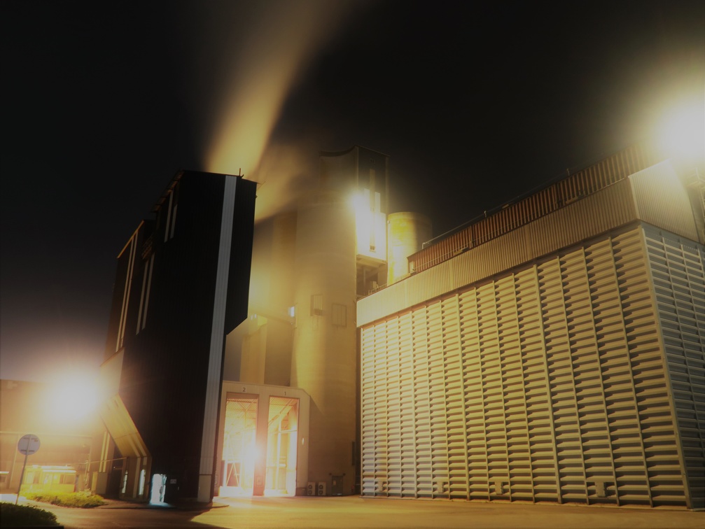 Séchoirs silo de nuit, stockage, Rhin, céréales, oléagineux, exportation, logistique - Crédit photo   @Barjotnicolas(2)